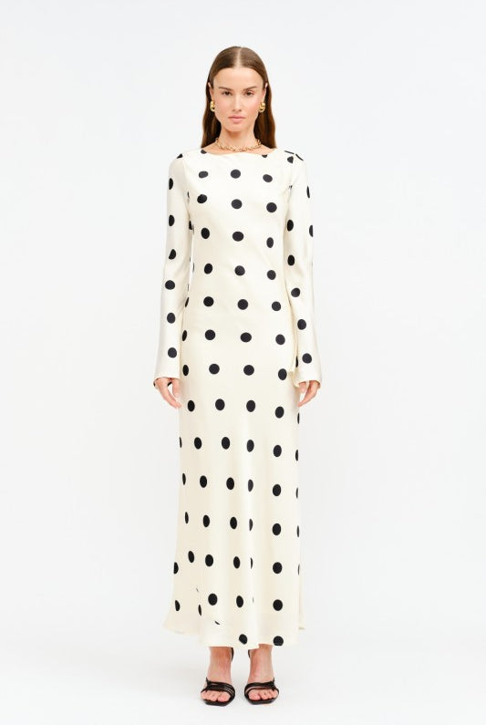 Poppy Polka Dot Dress - Jupe NYC