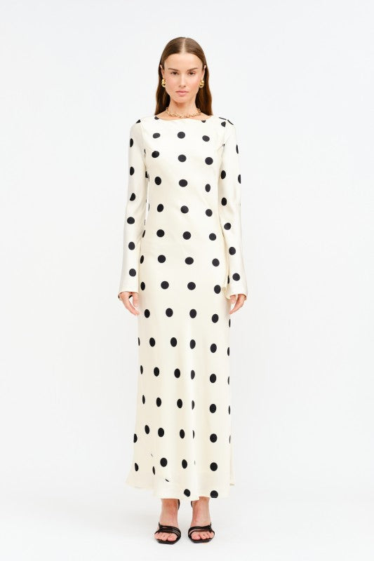 Poppy Polka Dot Dress - Jupe NYC