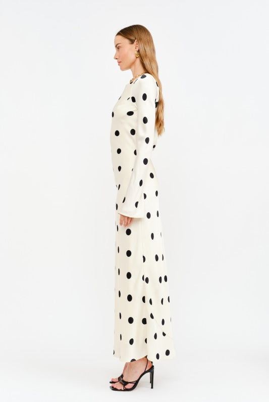 Poppy Polka Dot Dress - Jupe NYC