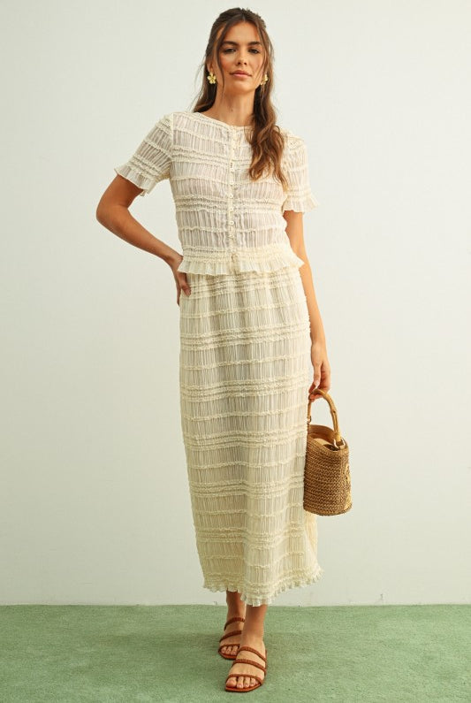 Sydney Chiffon Set - Jupe NYC