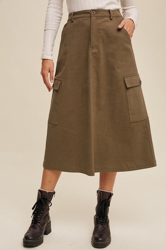Ramona Cargo Skirt - Jupe NYC