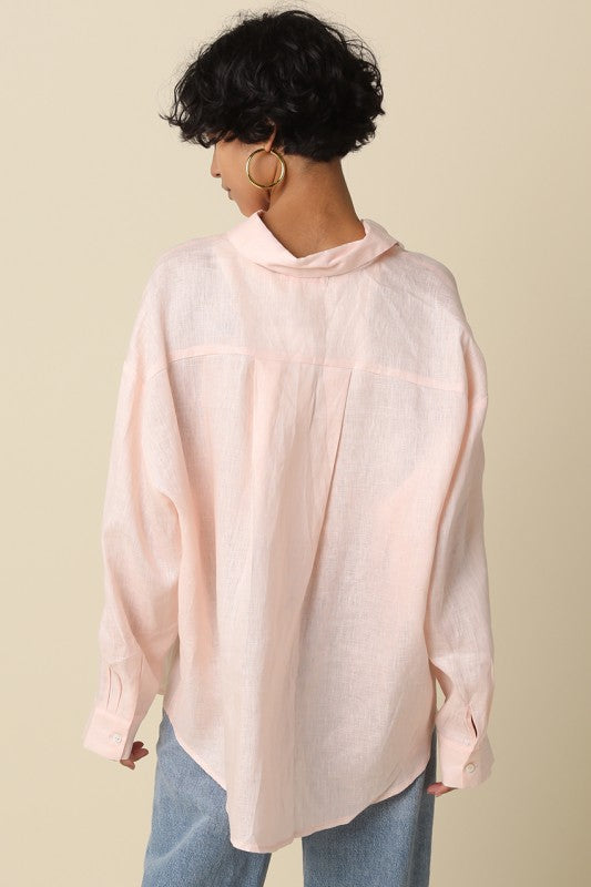 Breeze Linen Top - Jupe NYC