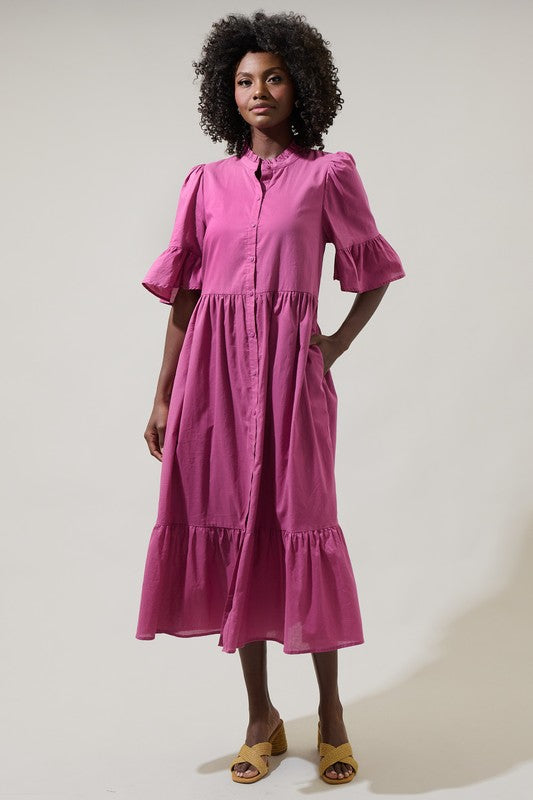 Mikayla Dress - Linen Blend