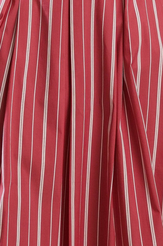 Malia Pinstripe Skirt - Jupe NYC