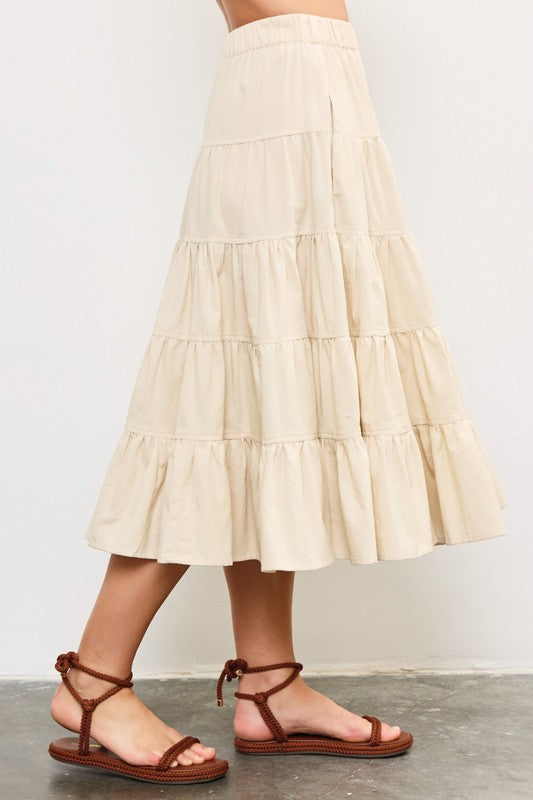 Wren Tiered Skirt - Jupe NYC