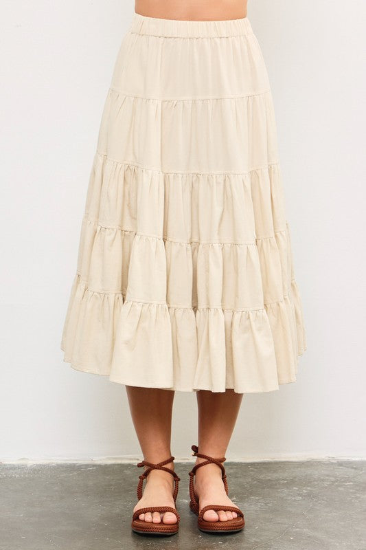 Wren Tiered Skirt - Jupe NYC