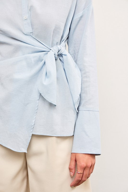 Harbor Wrap Top - Jupe NYC