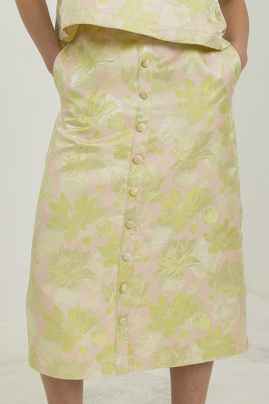Eloise Floral Skirt - Jupe NYC