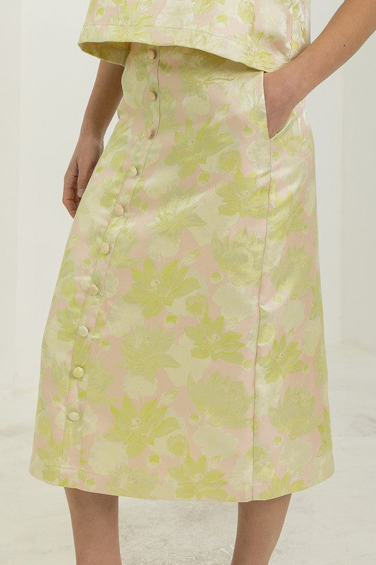 Eloise Floral Skirt - Jupe NYC