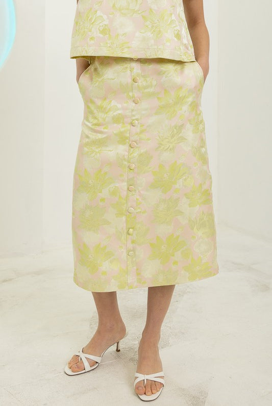 Eloise Floral Skirt - Jupe NYC