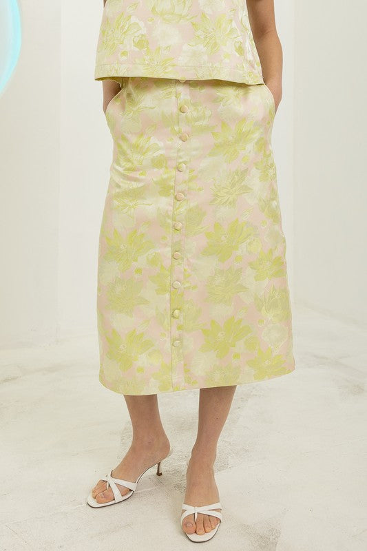Eloise Floral Skirt - Jupe NYC