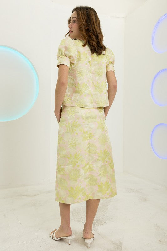 Eloise Floral Skirt - Jupe NYC