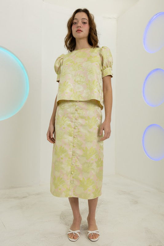 Eloise Floral Skirt - Jupe NYC