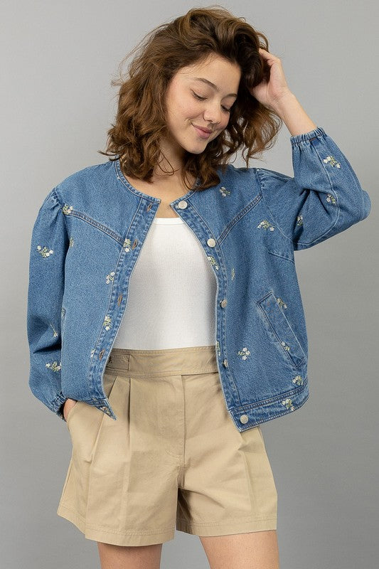Danielle Denim Jacket - Jupe NYC