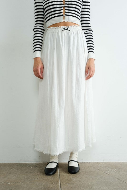 Abby Bow Skirt - Jupe NYC