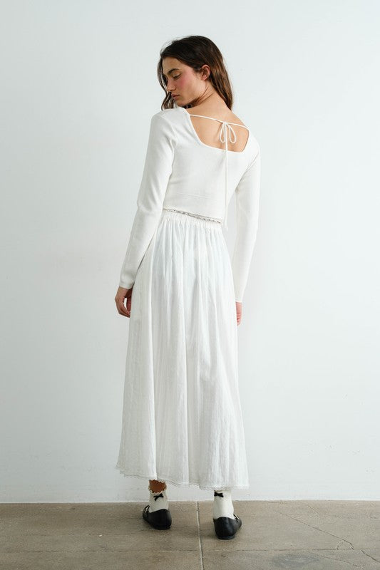 Abby Bow Skirt - Jupe NYC