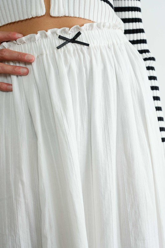 Abby Bow Skirt - Jupe NYC