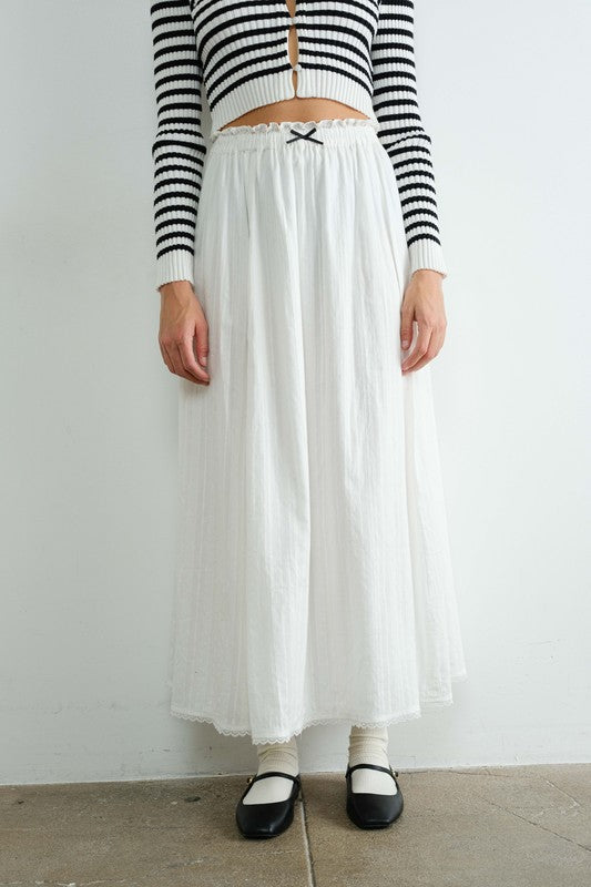 Abby Bow Skirt - Jupe NYC