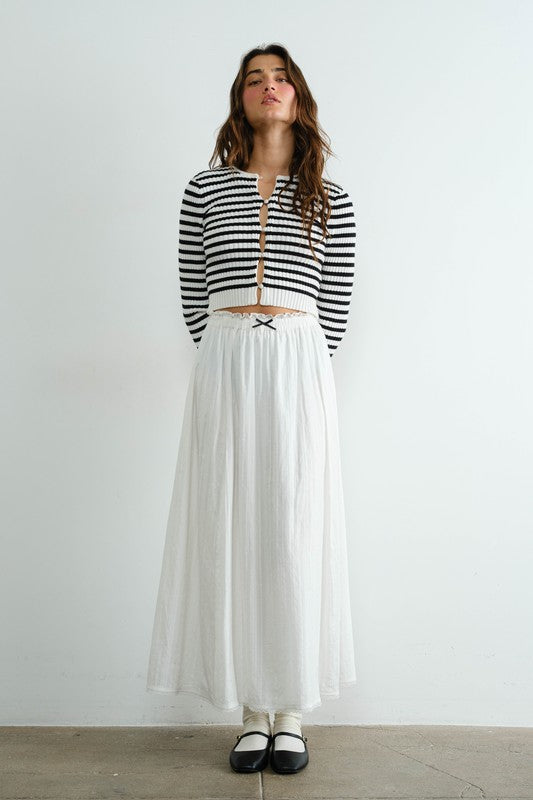 Abby Bow Skirt - Jupe NYC