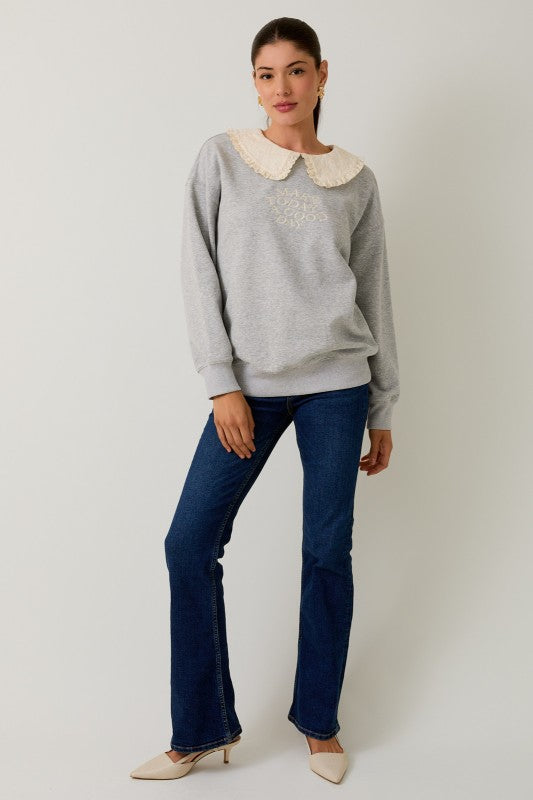 Good Day Sweatshirt - Jupe NYC