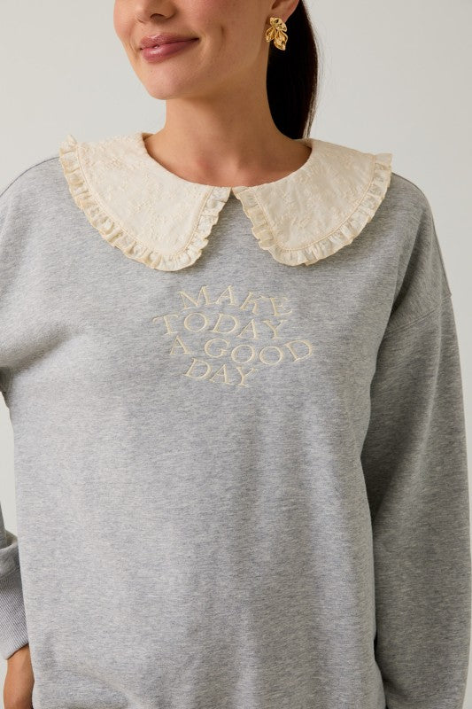 Good Day Sweatshirt - Jupe NYC