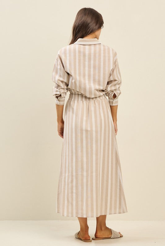 Coastal Stripe Set - Jupe NYC