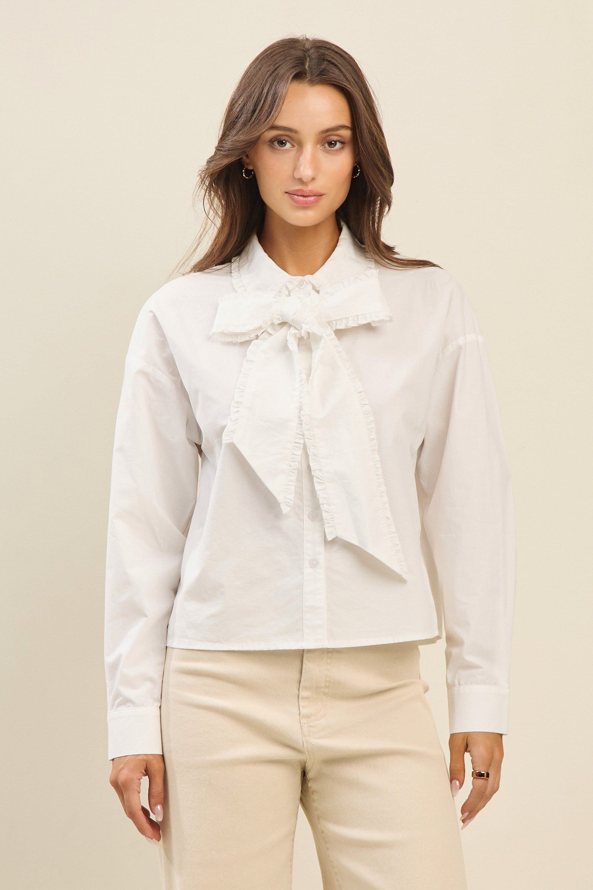 The Amélie Bow Top - Jupe NYC