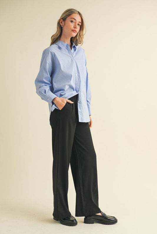 Tate Button Down Top - Jupe NYC