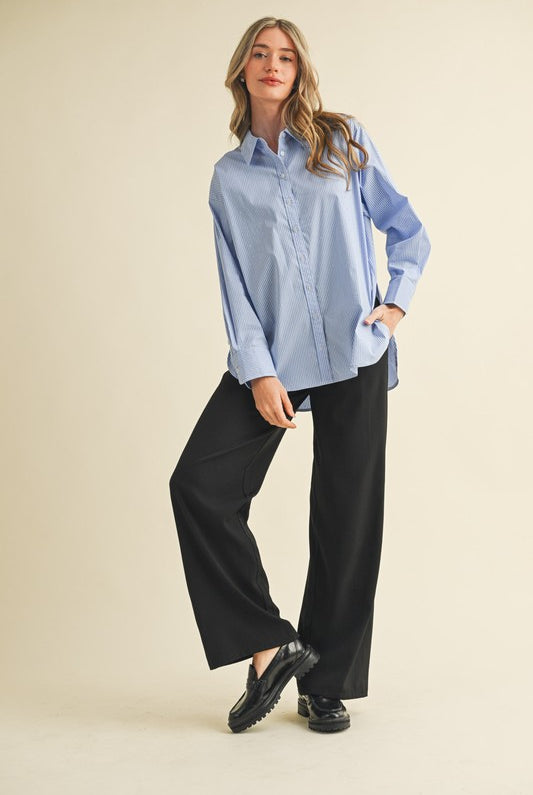 Tate Button Down Top - Jupe NYC