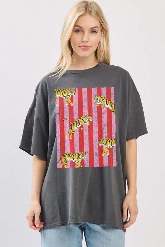 Tiger Graphic Tshirt - Jupe NYC