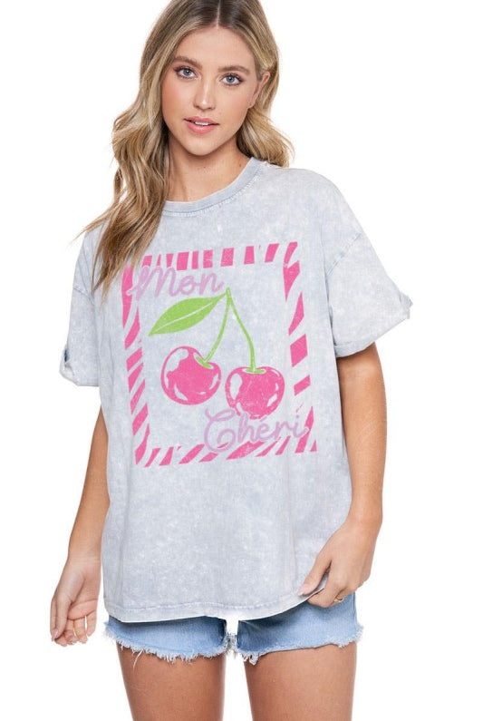 Mon Cheri Coquette Graphic Top - Jupe NYC