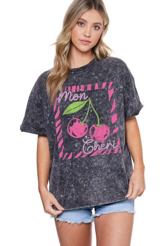 Mon Cheri Coquette Graphic Top - Jupe NYC