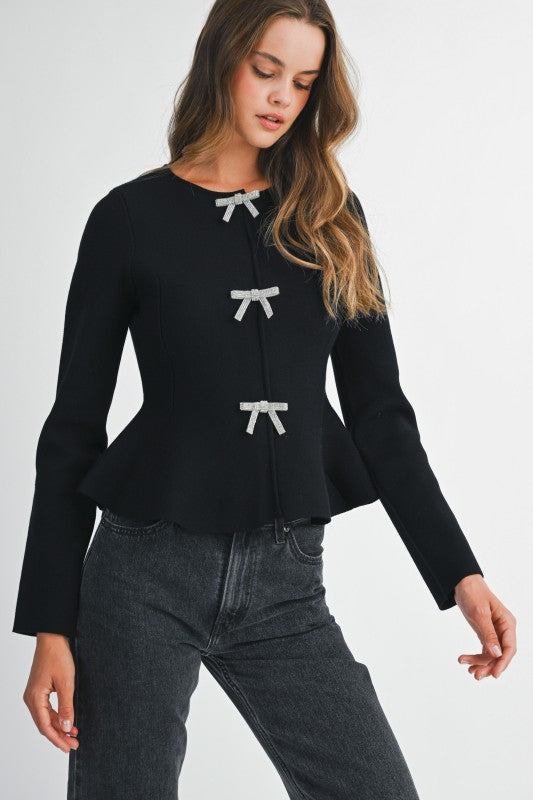 Midnight Soiree Sweater - Jupe NYC