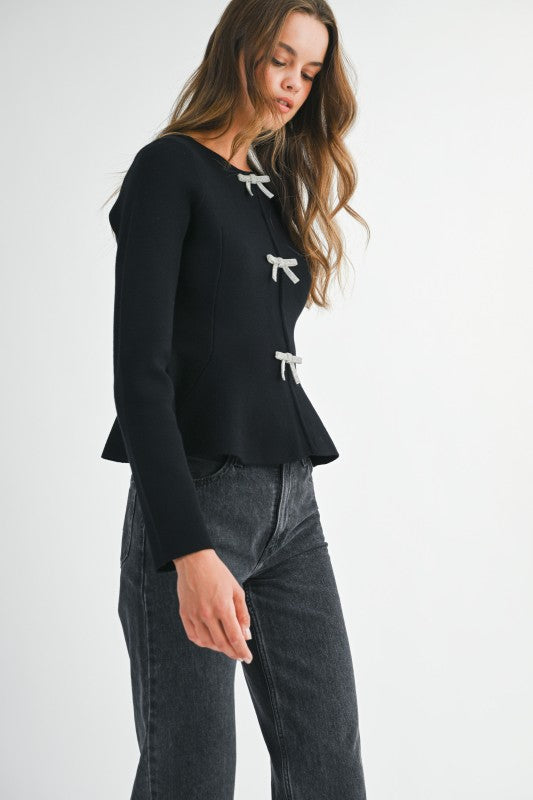 Midnight Soiree Sweater - Jupe NYC