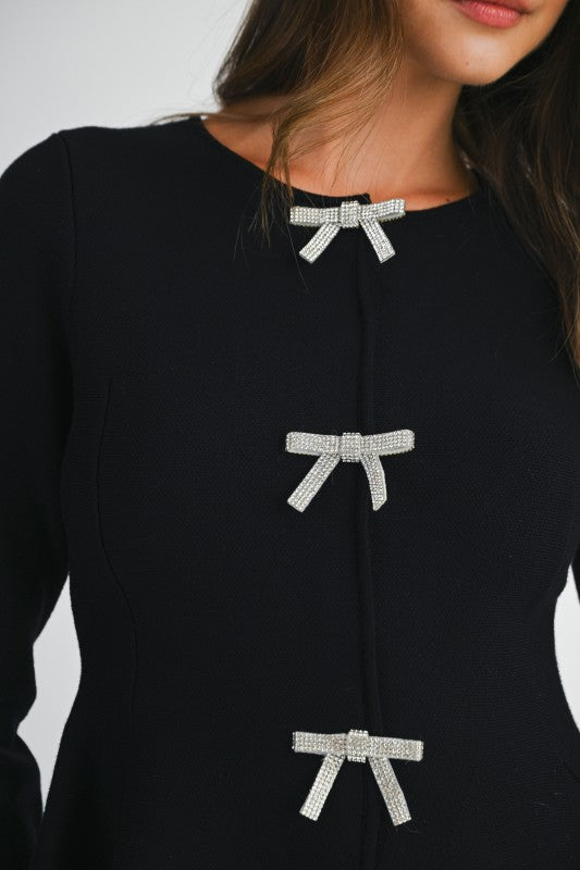 Midnight Soiree Sweater - Jupe NYC