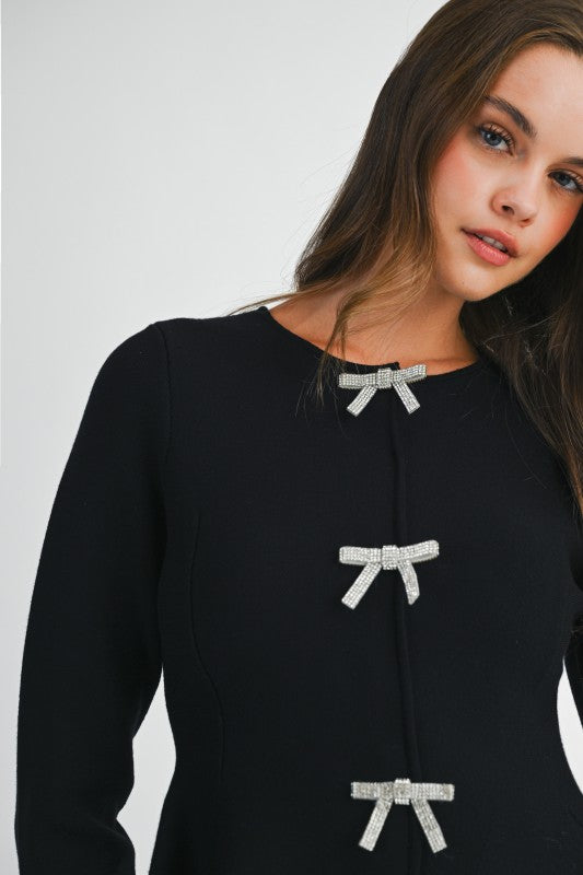 Midnight Soiree Sweater - Jupe NYC