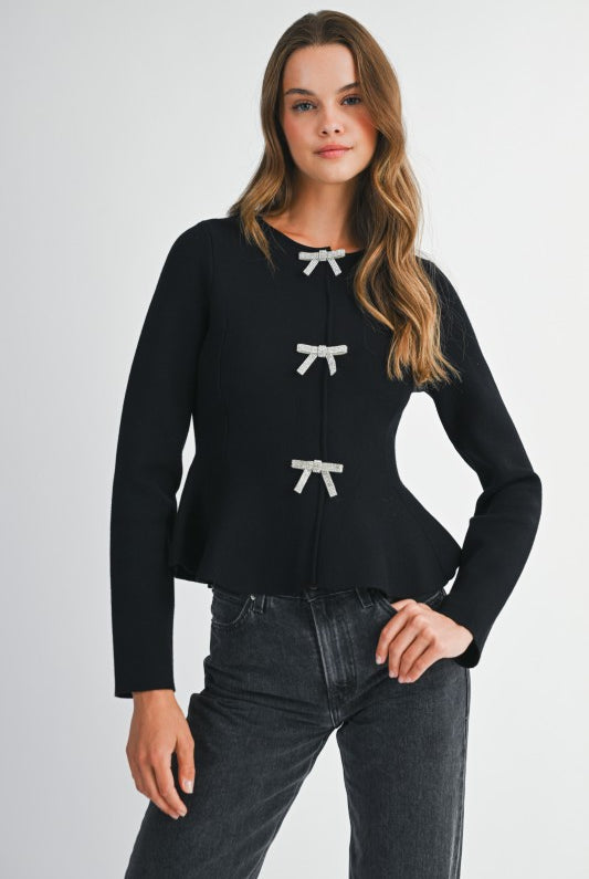 Midnight Soiree Sweater - Jupe NYC