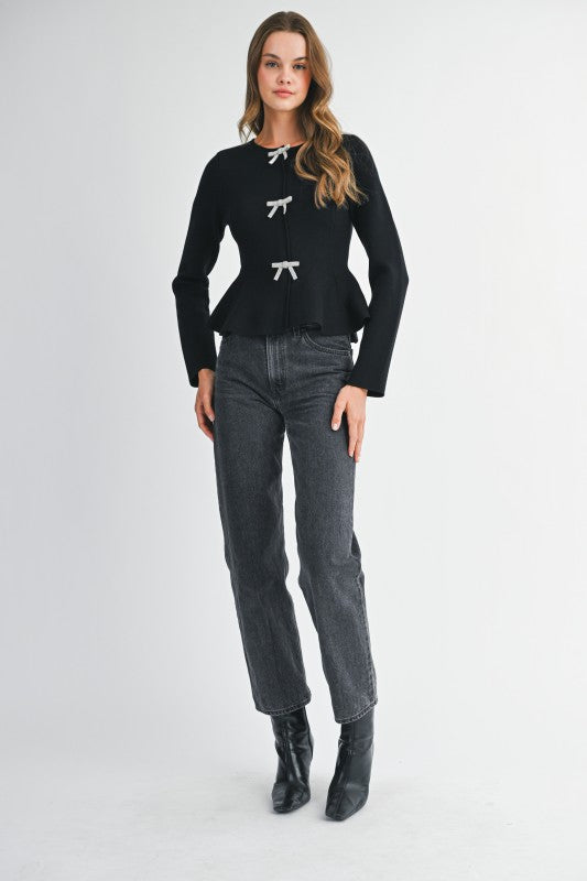 Midnight Soiree Sweater - Jupe NYC