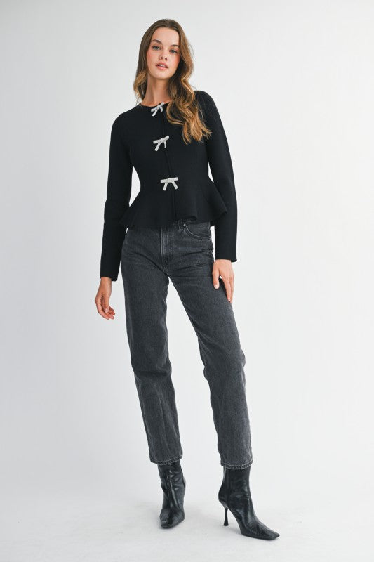 Midnight Soiree Sweater - Jupe NYC