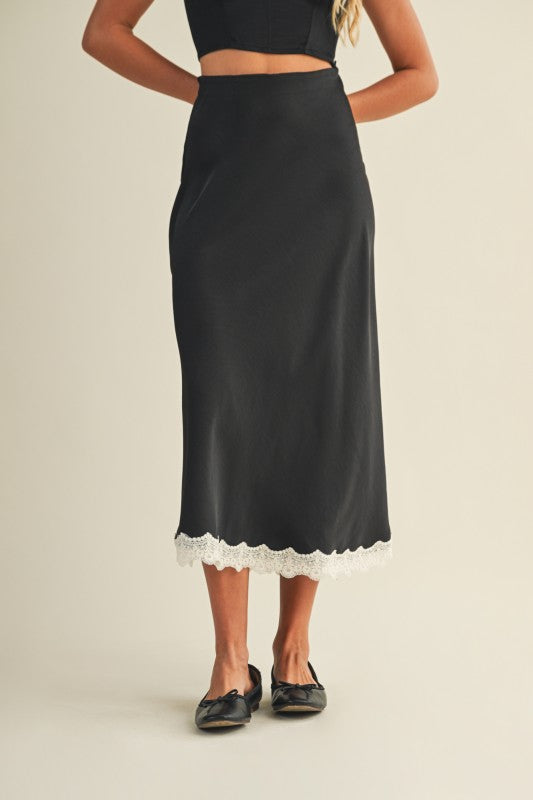 Allora Lace Skirt - Jupe NYC