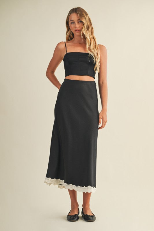 Allora Lace Skirt - Jupe NYC