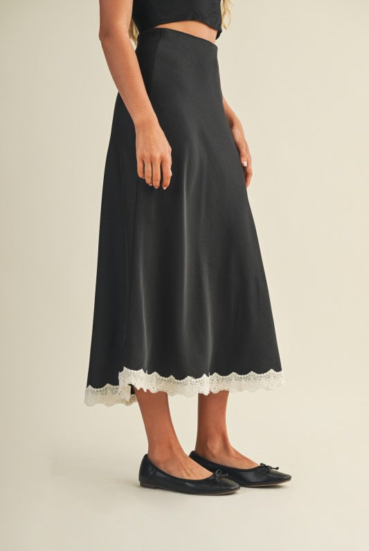 Allora Lace Skirt - Jupe NYC
