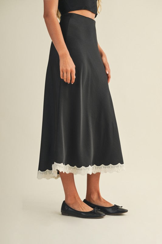 Allora Lace Skirt - Jupe NYC