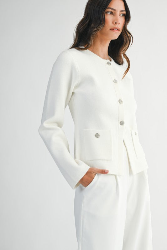 Elisa Cardigan Jacket - Jupe NYC
