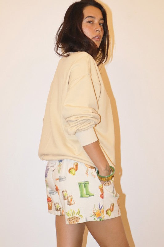 French Vintage Graphic Sweatshirt - Jupe NYC