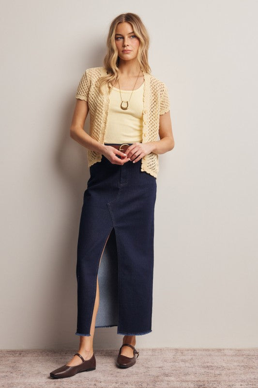 Midtown Denim Skirt - Jupe NYC