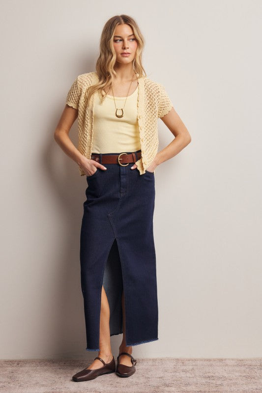 Midtown Denim Skirt - Jupe NYC