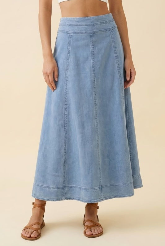 Fairfax Denim Skirt - Jupe NYC