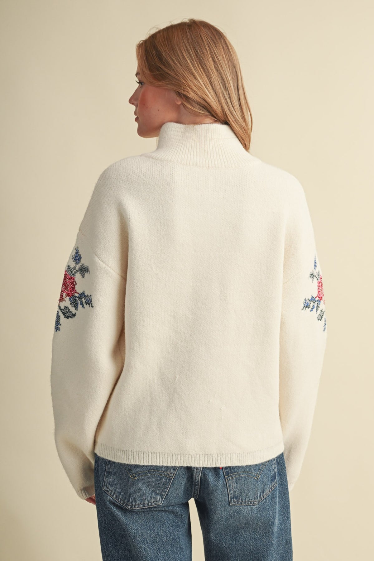 Rosalie Zip-Up Sweater - Jupe NYC