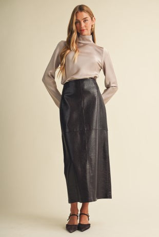 Westside Croc Skirt - Jupe NYC